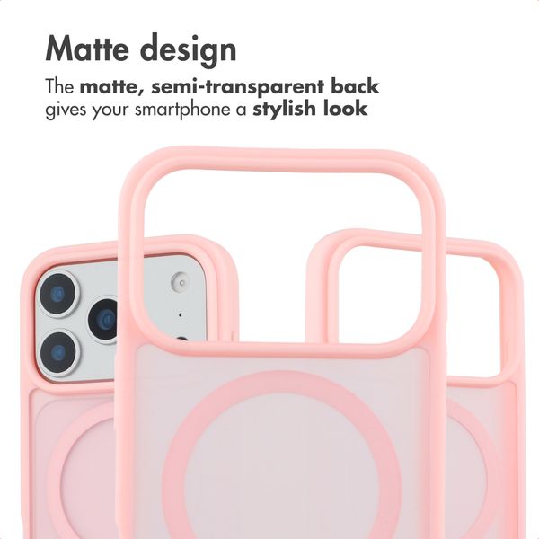 imoshion Colour Guard Back Cover with MagSafe Apple iPhone 17 Pro Max - Light Pink