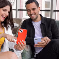 Accezz Liquid Silicone Backcover Samsung Galaxy Z Fold 5 - Rood