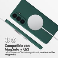 imoshion Color Backcover met MagSafe Samsung Galaxy S26 FE - Donkergroen