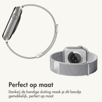 imoshion Milanees magnetisch bandje Apple Watch | 38/40/41/42 mm - Zilver