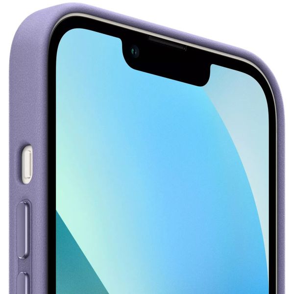 Apple Leather Backcover MagSafe Apple iPhone 13 Mini - Wisteria