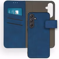 imoshion Uitneembare 2-in-1 Luxe Bookcase Samsung Galaxy A55 - Blauw