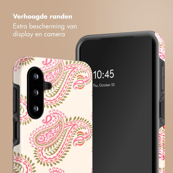 Selencia Vivid Backcover Samsung Galaxy A17 (5G) / (4G) - Paisley Blush