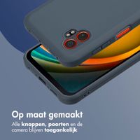 imoshion Color Backcover Samsung Galaxy Xcover 7 Pro - Donkerblauw