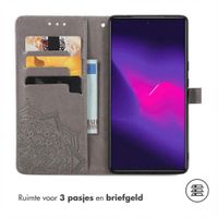 imoshion Mandala Bookcase Samsung Galaxy S25 Ultra - Zwart