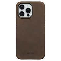 Accezz Vintage Leather Magsafe Backcover Apple iPhone 15 Pro Max - Rustic Brown