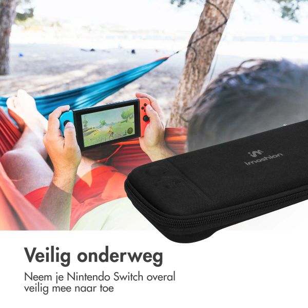 imoshion Nintendo Switch case - Hoes voor de Nintendo Switch / Switch OLED - Zwart