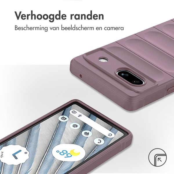 imoshion EasyGrip Backcover Google Pixel 7a - Paars