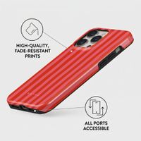 Burga Tough Back Cover with MagSafe Apple iPhone 15 Pro - Pomegranate