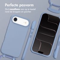 imoshion Color Backcover met afneembaar koord met MagSafe Apple iPhone Air - Ash Blue