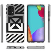 imoshion Design hoesje Samsung Galaxy A52(s) (5G/4G) - Grafisch - Kruis - Transparant