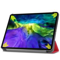 imoshion Trifold Bookcase Apple iPad Pro 11 (2020) / iPad Pro 11 (2018) - Rood