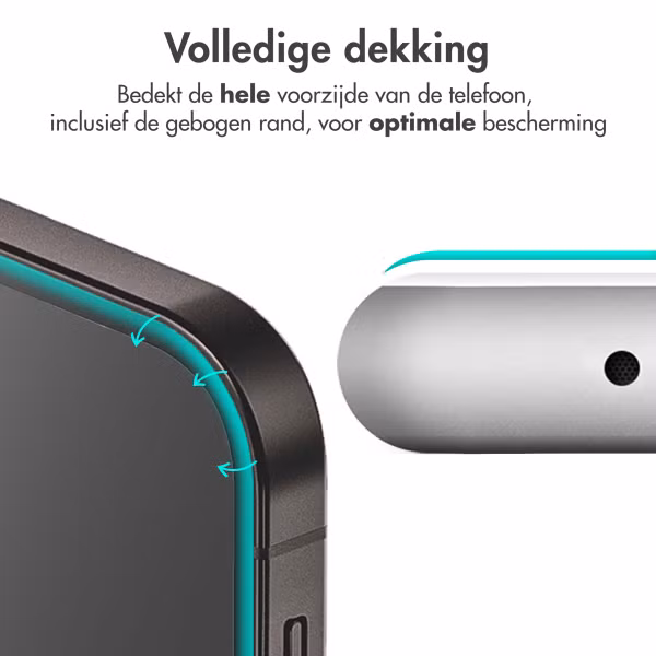 Selencia Gehard Glas Premium Screenprotector Apple iPhone 13 / 13 Pro / 14 / 16e