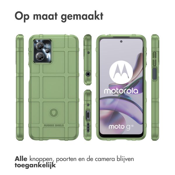 imoshion Rugged Shield Backcover Motorola Moto G13 - Groen