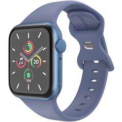 imoshion Siliconen⁺ bandje Apple Watch Series 1 t/m 10 / SE / Ultra (2) (44/45/46/49 mm) - Navy - Maat M/L