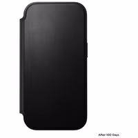 Nomad Modern Leather Folio Bookcase Apple iPhone 18 Pro / 17 Pro - Black