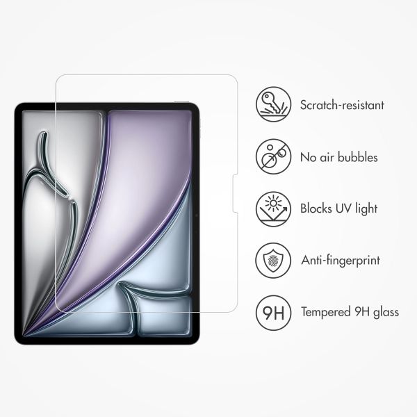 Accezz Glass Screen Protector + Applicator Apple iPad Pro 11 (2025) M5 / (2024) M4