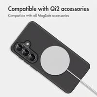 imoshion Colour Back Cover with Thin MagSafe Ring Samsung Galaxy S26 - Black