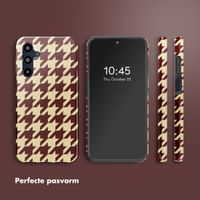 Selencia Vivid Backcover Samsung Galaxy A16 - Pied-de-Poule