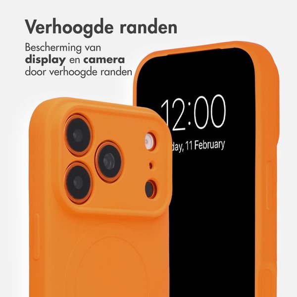 imoshion Color Backcover met MagSafe Apple iPhone 18 Pro Max / 17 Pro Max - Oranje