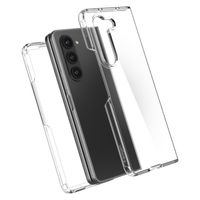 Spigen Crystal Hybrid Backcover Samsung Galaxy Z Fold 5 - Transparant