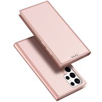 Dux Ducis Slim Softcase Bookcase Samsung Galaxy S23 Ultra - Rosé Goud