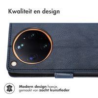 imoshion Luxe Bookcase Oppo Find X9 Ultra - Donkerblauw