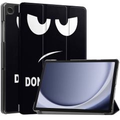 imoshion Design Trifold Bookcase Samsung Galaxy Tab A11 Plus / A9 Plus - Don't touch