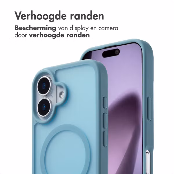 imoshion Color Guard Backcover met MagSafe Apple iPhone 17 - Lichtblauw