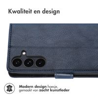 imoshion Luxe Bookcase Samsung Galaxy S26 FE - Donkerblauw
