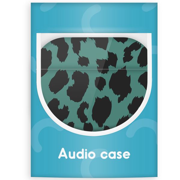 imoshion Design Hardcover Case AirPods Pro 2 - Green Leopard