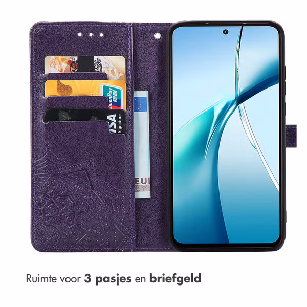 imoshion Mandala Bookcase Xiaomi Poco X8 Pro - Paars