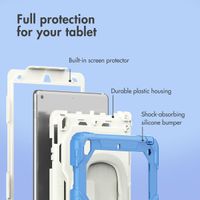 imoshion Rugged Kidsproof Back Cover Apple iPad 9 (2021) 10.2 inch / iPad 8 (2020) 10.2 inch / iPad 7 (2019) 10.2 inch - Blue