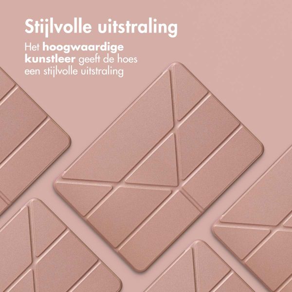 imoshion Origami Bookcase Lenovo Tab P12 - Rosé Goud