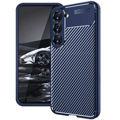 imoshion Carbon Softcase Backcover Samsung Galaxy S23 - Blauw