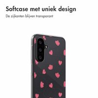 imoshion  Design hoesje Samsung Galaxy A26 - Dusty Rose Connected Hearts