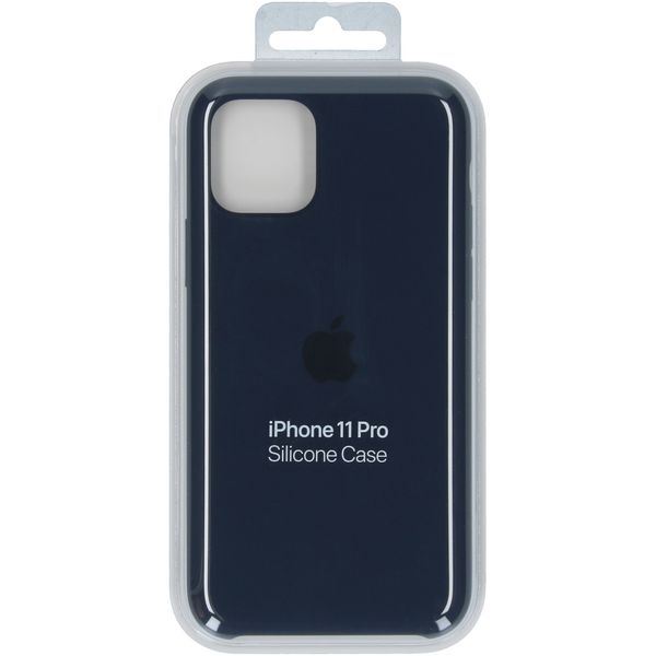 Apple Silicone Backcover Apple iPhone 11 Pro - Midnight Blue