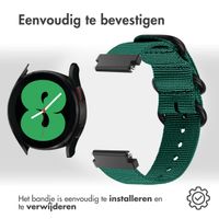 imoshion Nylon bandje - Universeel 20 mm aansluiting - Donkergroen