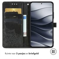 imoshion Mandala Bookcase Xiaomi Redmi Note 14 (5G) - Zwart