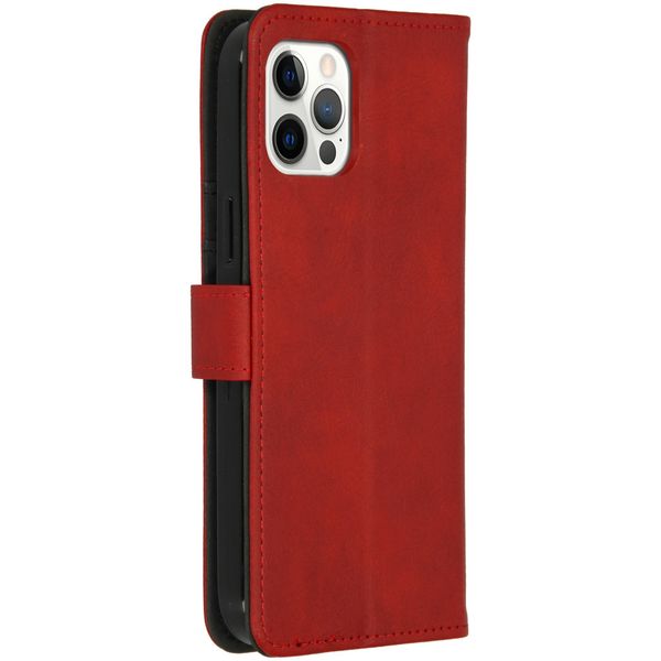 imoshion Luxe Bookcase iPhone 12 (Pro) - Rood