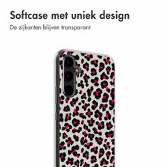 imoshion Design hoesje Samsung Galaxy A34 (5G) - Leopard Pink