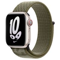 Apple Nike Sport Loop Band Apple Watch | 38/40/41/42 mm - Sequoia / Pure Platinum