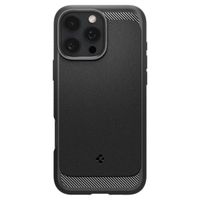 Spigen Rugged Armor Backcover MagSafe iPhone 16 Pro - Matte Black