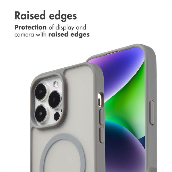 imoshion Colour Guard Back Cover with MagSafe Apple iPhone 14 Pro Max - Grey