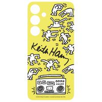 Samsung Originele Keith Haring Dance Plate Galaxy S24 Plus - Yellow