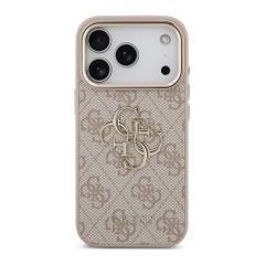 Guess 4G Metal Logo Backcover Apple iPhone 18 Pro Max / 17 Pro Max - Pink