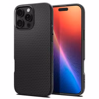 Spigen Liquid Air™ Backcover Apple iPhone 16 Pro Max - Matte Black