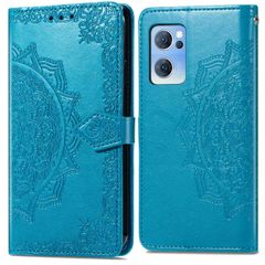 imoshion Mandala Bookcase Oppo Find X5 Lite 5G - Turquoise