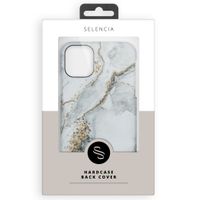 Selencia Maya Fashion Backcover iPhone 12 Mini - Marble Stone