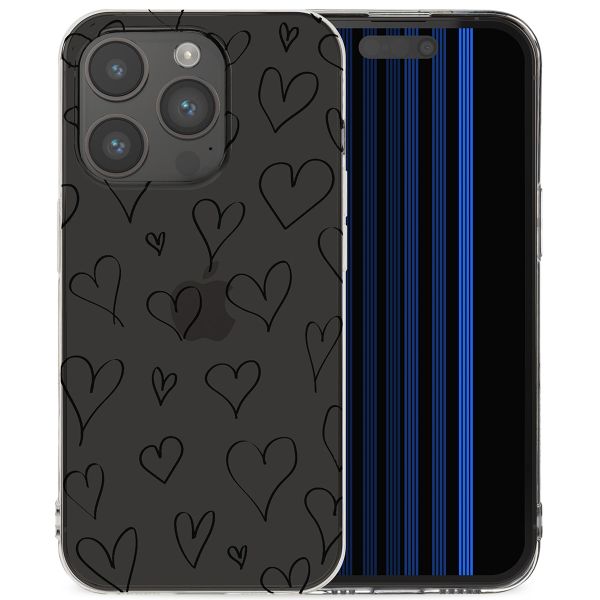 imoshion Design hoesje Apple iPhone 15 Pro - Hearts